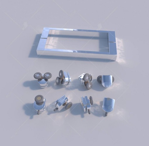 Душевая дверь RGW Classic CL-14 140 32091414-11 профиль Хром стекло прозрачное