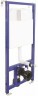 Комплект унитаза Vincea Globo VT1-14S с инсталляцией Berges Novum L5 040215 с сиденьем Микролифт и Черной матовой клавишей смыва