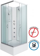 Душевая кабина Niagara Classic 90x90 NG-1108-14BKG с гидромассажем