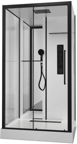 Душевая кабина Black&White Galaxy 8028000 с гидромассажем