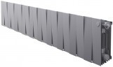 Биметаллический секционный радиатор отопления Royal Thermo PianoForte Silver Satin 200 / 20 секций