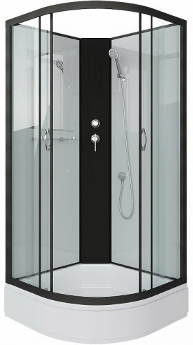 Душевая кабина Niagara Classic 80х80 NG-6703-14BK без гидромассажа