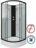 Душевая кабина Niagara Classic 80х80 NG-6703-14BK без гидромассажа