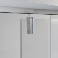 Душевой уголок Niagara Nova 80х70 NG-63-8A-A70 профиль Хром стекло прозрачное