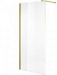 Душевая перегородка Niagara Nova 100 NG-643-10GOLD профиль Холодное золото стекло прозрачное