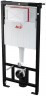 Комплект унитаза Vincea Evo Rimless VT1-34S с инсталляцией Alcaplast Sadromodul AM101/1120-3:1 RU M71-0001 с сиденьем Микролифт и клавишей смыва Хром