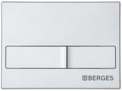 Комплект унитаза с инсталляцией Berges Novum 042453 с сиденьем Микролифт и клавишей смыва Хром матовый