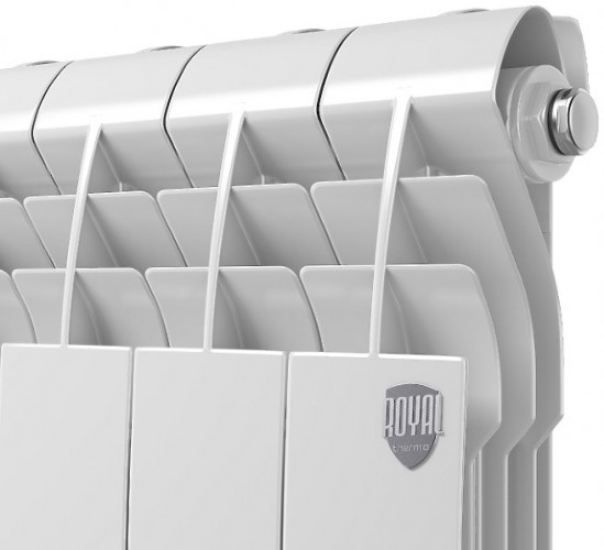 Алюминиевый секционный радиатор отопления Royal Thermo Biliner Alum 500 / 8 секций