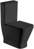 Унитаз компакт WeltWasser Rotbach 001 MT-BL 10000003793 Черный матовый с бачком и сиденьем Микролифт