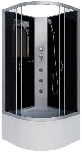 Душевая кабина Niagara Classic 80x80 NG-2507-14BKG с гидромассажем