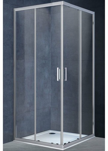 Душевой уголок Vincea Rapid 90x90 VSS-3R80/90CL профиль Хром стекло прозрачное