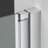 Душевая дверь Vincea Alpha 90 VDP-3AL900MT профиль Хром стекло текстурное