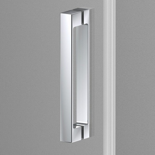Душевая дверь Vincea Alpha 90 VDP-3AL900MT профиль Хром стекло текстурное