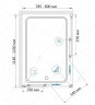 Душевой уголок RGW Classic CL-44 120х80 32094482-11 профиль Хром стекло прозрачное