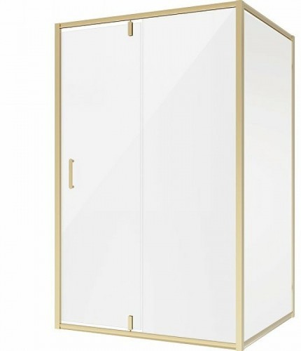 Душевой уголок Niagara Nova 120х90 NG-43-12AG-A90G профиль Холодное золото стекло прозрачное