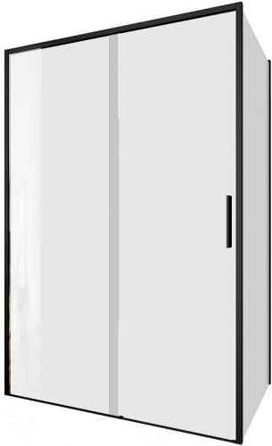 Душевой уголок Aquanet Pleasure Evo AE65-130x90-BT 130x90 324137 профиль Черный стекло прозрачное