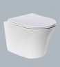 Унитаз Ceruttispa Adige Aria MW CT9245 подвесной Белый матовый с сиденьем Микролифт