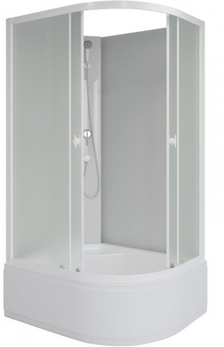 Душевая кабина Niagara Promo 90x70 L P90/70/40L/MT/BK без гидромассажа