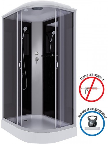 Душевая кабина Niagara Classic 120х80 NG-3512-14L без гидромассажа