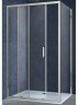 Душевой уголок Vincea Alpha 140x90 VSR-3AL9014CL профиль Хром стекло прозрачное