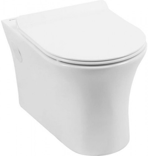 Унитаз Aquanet Roll-W 210766 подвесной с сиденьем Микролифт