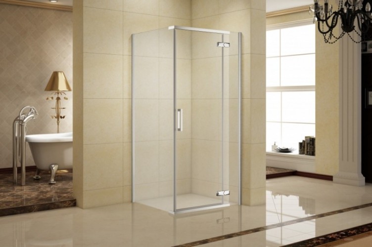 Душевой уголок Aquanet Logic C1000 AE32-S-100x100U-CT 243625 профиль Хром стекло прозрачное