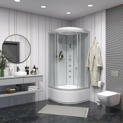 Душевая кабина Niagara Classic 80x80 NG-2307-14F с гидромассажем