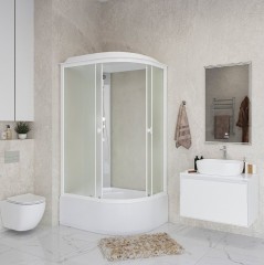 Душевая кабина Niagara Promo 100x80 L P100/80/40L/MT без гидромассажа
