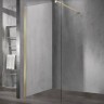 Душевая перегородка Vincea Walk-In 120 VSW-1H120CLG профиль Золото матовое стекло прозрачное