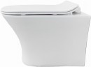 Унитаз Ceruttispa Vettore Aria MW CT9242 подвесной Белый матовый с сиденьем Микролифт