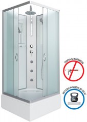 Душевая кабина Niagara Classic 90x90 NG-1108-14BKTG с гидромассажем