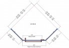 Душевой уголок RGW Hotel HO-084 100х100 350608400-21 профиль Хром стекло матовое-сатинат