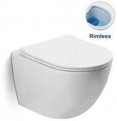 Комплект унитаза Vincea Globo VT1-14S с инсталляцией Grohe Rapid SL 38811KF0 с сиденьем Микролифт и Черной матовой клавишей смыва
