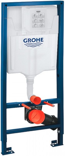 Комплект унитаза Vincea Globo VT1-14S с инсталляцией Grohe Rapid SL 38811KF0 с сиденьем Микролифт и Черной матовой клавишей смыва