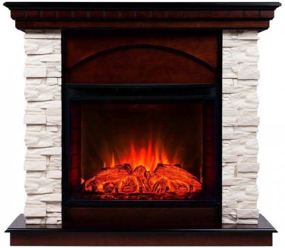 Электрокамин RealFlame Elford AO античный дуб с очагом Evrika 25,5 LED