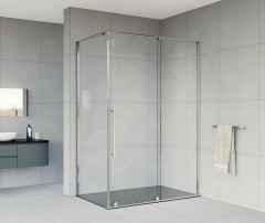 Душевой уголок Vincea Arno 150x90 VSR-1A9015CL профиль Хром стекло прозрачное
