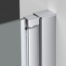 Душевой уголок Vincea Alpha 90x90 VSR-3ALP9090MT профиль Хром стекло текстурное