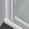 Душевой уголок Vincea Alpha 90x90 VSR-3ALP9090MT профиль Хром стекло текстурное