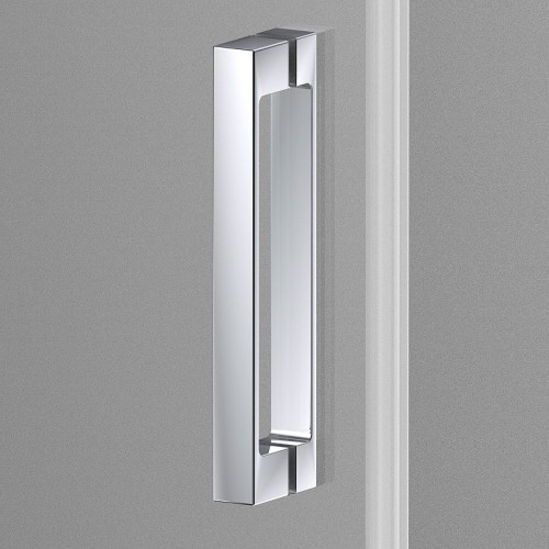 Душевой уголок Vincea Alpha 90x90 VSR-3ALP9090MT профиль Хром стекло текстурное