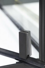 Душевой уголок Niagara Nova NG-6801-08 BLACK 90х90 профиль Черный стекло прозрачное