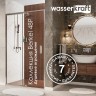 Душевой уголок WasserKRAFT Berkel 120x100 48P10 профиль Хром стекло прозрачное