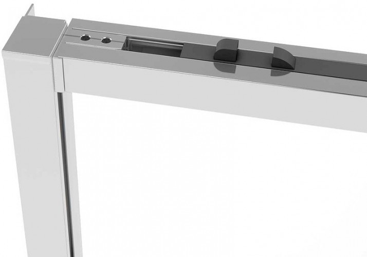 Душевой уголок Vincea Slim Soft 130x80 VSR-1SS8013CL профиль Хром стекло прозрачное