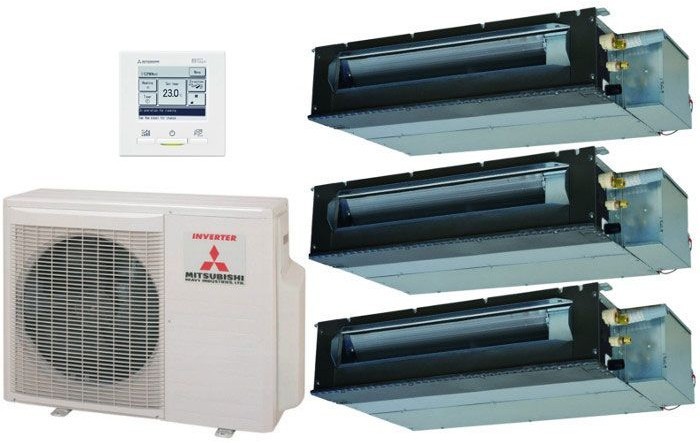 Mitsubishi Heavy Industries SCM60ZS-W / SRR25ZS-Wx3
