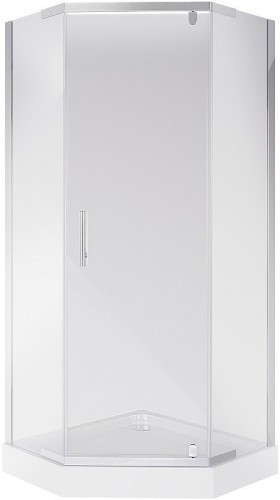 Душевой уголок Niagara Eco 100х100 NG-010-14D профиль Хром стекло прозрачное