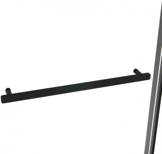 Душевая дверь Vincea Slim Soft 150 VDS-1SS150CLB профиль Черный стекло прозрачное