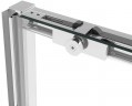 Душевая дверь Vincea Slim Soft 100 VDS-1SS100CL профиль Хром стекло прозрачное