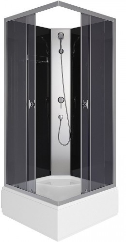 Душевая кабина Niagara Eco 90x90 E90/26Q/TN/BK без гидромассажа