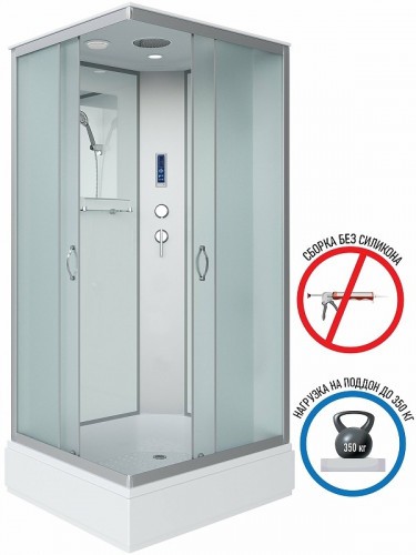 Душевая кабина Niagara Classic 90х80 NG-33984-14QP без гидромассажа