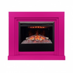 Электрокамин RealFlame Stanley 26 BARBIE PINK с очагом Helios 26 SBG