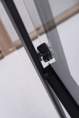 Душевой уголок Niagara Nova NG-6808-08 BLACK 90х90 профиль Черный стекло прозрачное